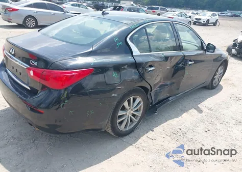 2015 Infiniti Q50 Premium from USA, damaged, VIN JN1BV7AR0FM403450